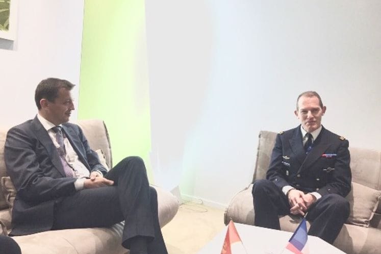 Bošković i brigadir L'Ebrali o saradnji ministarstava odbrane Crne Gore i Francuske na polju modernizacije VCG