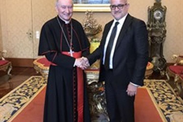 Minister of Foreign Affairs Srđan Darmanović pays official visit to the Holy See