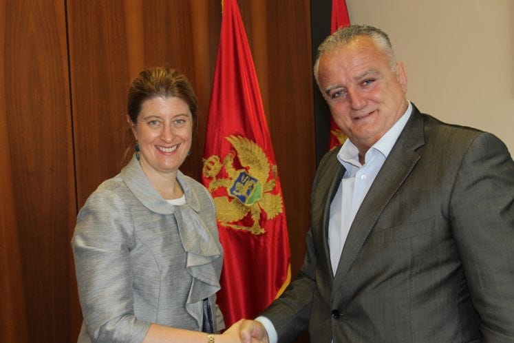 Meeting Zenka-Kemp: Great Britain an important support to the reform process of Montenegro