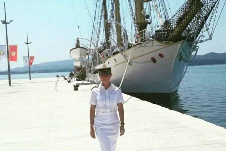 Sara Rakočević, prva oficirka na šb Jadran - TV Prva