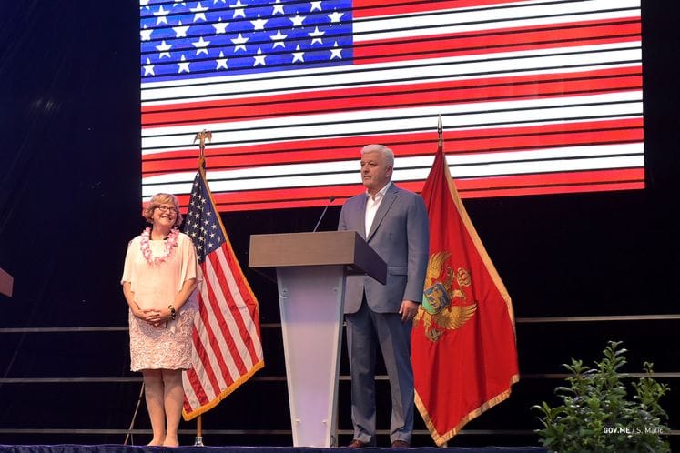 PM Marković at US Embassy: Montenegrin-US friendship is over 100 years old, now we establish strategic partnership