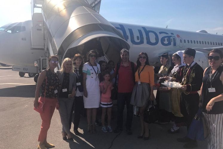 Prvi let na liniji Dubai - Tivat