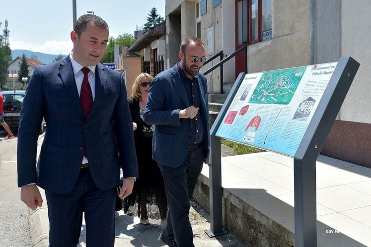 Ministar Ljumović u Opštini Berane: Polimski muzej važan faktor razvoja kulture u Opštini Berane