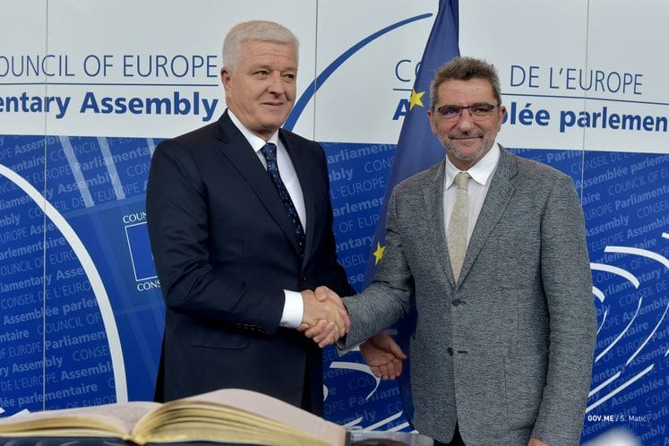 Predsjednik Vlade Duško Marković u Savjetu Evrope