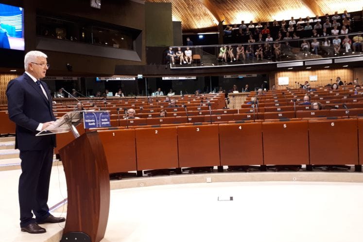 PM Marković at PACE: Montenegro is achieving strategic goals, but populism is trying to bring us back to past