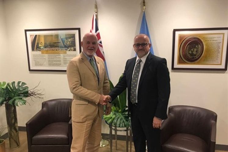 Minister Darmanović, UN's Thomson: Montenegro is credible partner