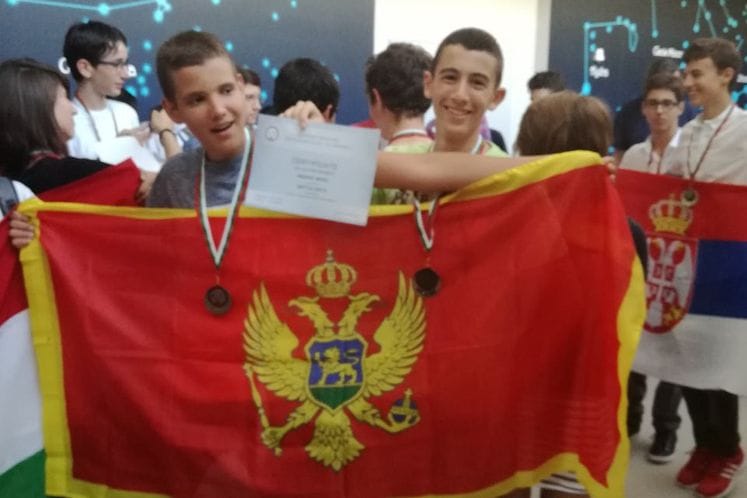 Dvije bronzane medalje za naše učenike na Juniorskoj balkanskoj matematičkoj olimpijadi