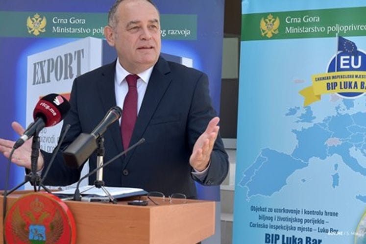 European Commission assigns export numbers to Montenegrin food producers