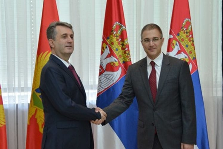 Nuhodžić, Stefanović: Excellent cooperation between interior ministers of Serbia and Montenegro
