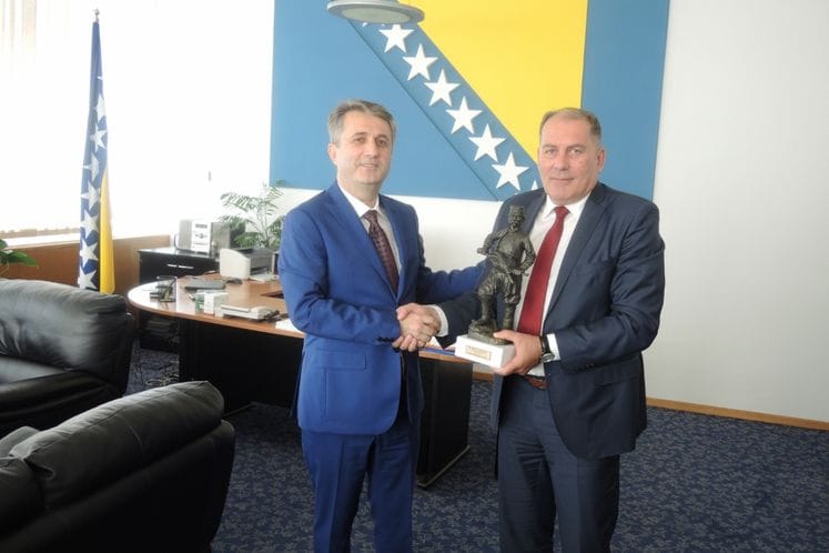 Interior Minister Nuhodžić, Minister of Security of Bosnia and Herzegovina Mektić: Montenegro and Bosnia and Herzegovina cherish good cooperation in field of security