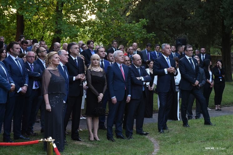PM Marković attends reception on occasion of Montenegro's membership in NATO