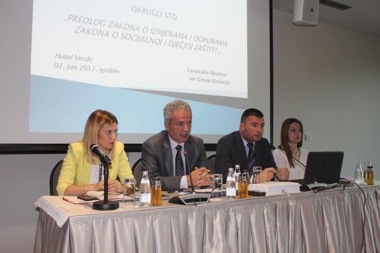 SAOPŠTENJE: Održana Javna rasprava o Nacrtu zakona o izmjenama i dopunama Zakona o socijalnoj i dječijoj zaštiti