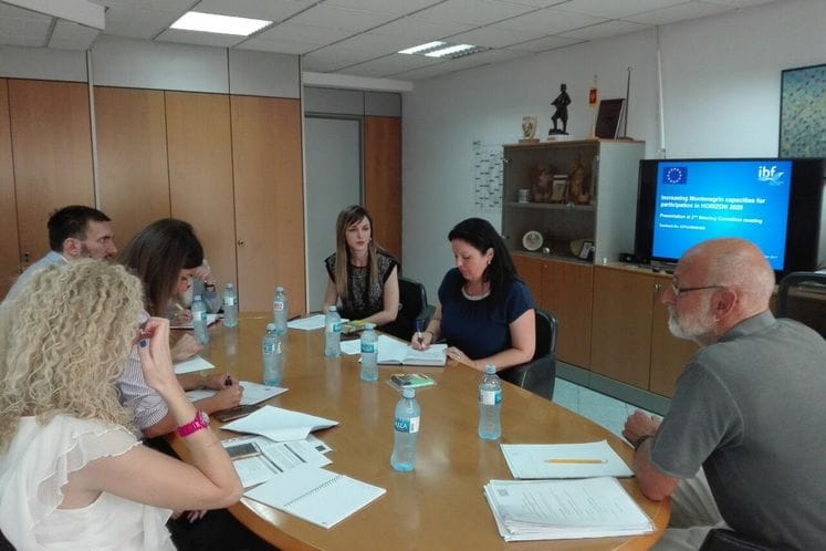 Meeting of the Steering Committee for the project of “Strengthening National Participation in Horizon 2020” held