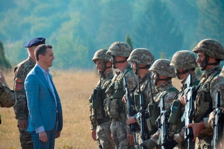Bošković i Jokić prisustvovali prikazu sposobnosti jedinica Vojske u Pljevljima i Žabljaku