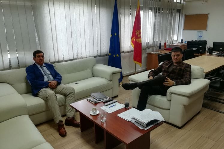 POČASNI KONUZUL CRNE GORE U URUGVAJU POSJETIO UPRAVU ZA DIJASPORU