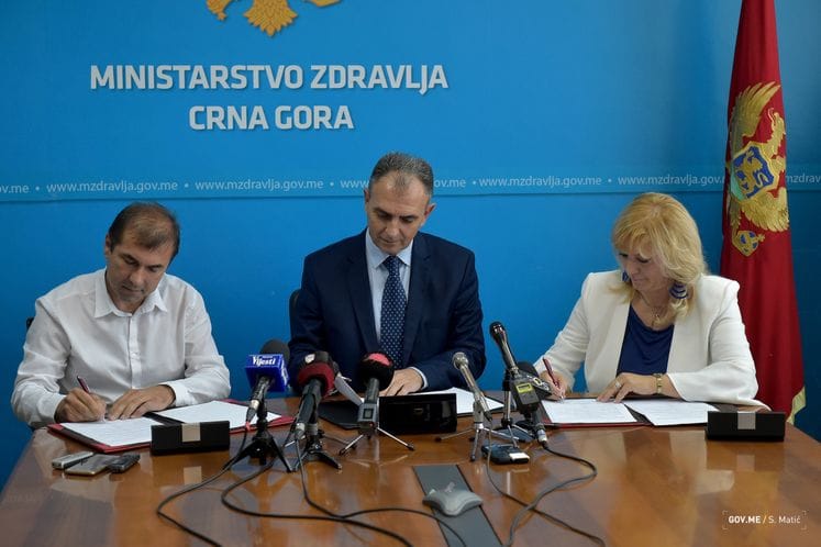 Potpisan Sporazum o obezbjeđivanju sredstava za rješavanje stambenih potreba zaposlenih u zdravstvu