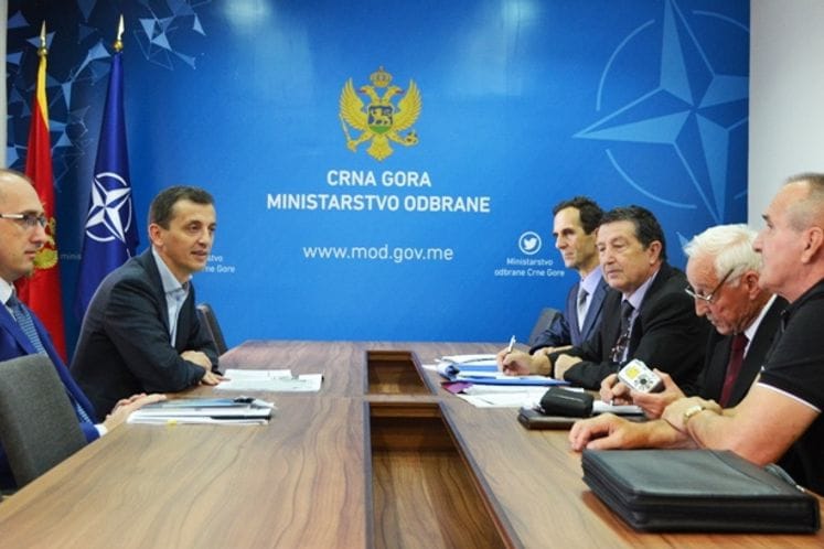 Predstavnici Udruženja vojnih penzionera kod ministra Boškovića