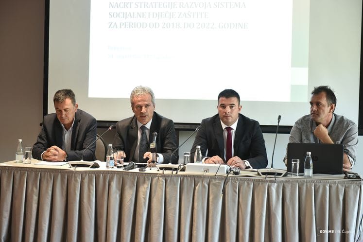 SAOPŠTENJE: Održan Okrugli sto na temu: Nacrt Strategije razvoja sistema socijalne i dječje zaštite za period od 2018. do 2022. godine