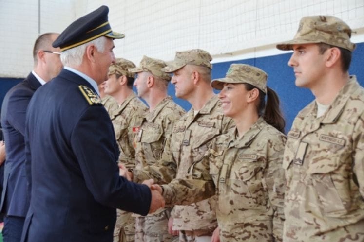 Svečani doček VI kontingenta VCG iz misije „Resolute Support“ u Avganistanu