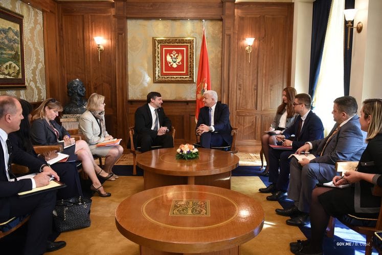 PM Marković hosts Matthew Palmer of US Department of State
