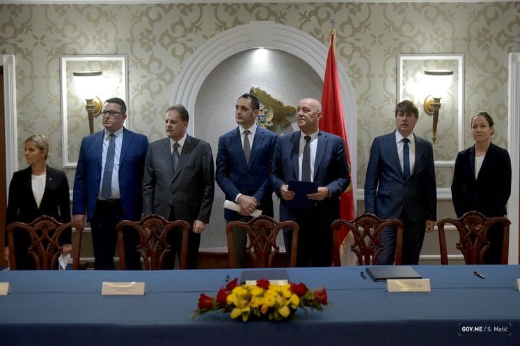 Potpisani ugovori za projekat ,,Sakupljanje i prečišćavanje otpadnih voda u Podgorici“