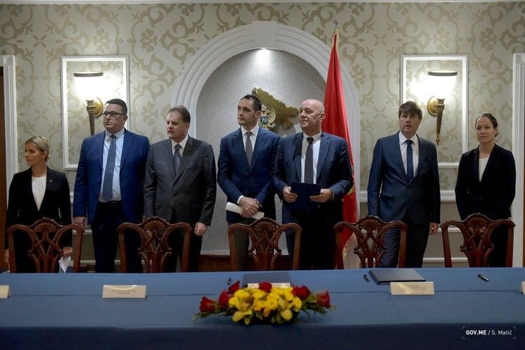 Potpisani ugovori za projekat ,,Sakupljanje i prečišćavanje otpadnih voda u Podgorici“