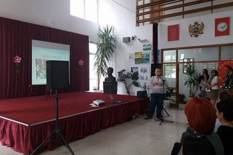 U JU OŠ “Milija Nikčević” održano predavanje na temu "Život sa dijabetesom" u okviru Projekta “Zdravlje = glava + srce + ruke”