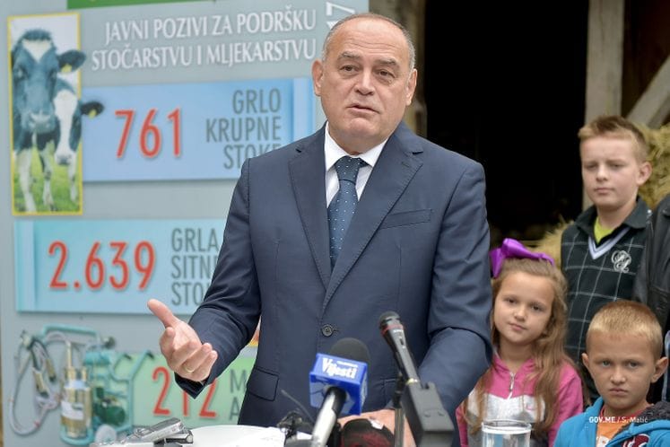 Potpredsjednik Vlade i ministar poljoprivrede M.Simović na gazdinstvu u bjelopoljskoj Bistrici predstavio rezultate tri javna poziva