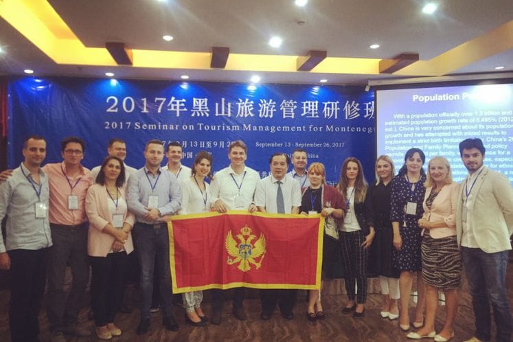 Saopštenje:Nacionalna turistička organizacija Crne Gore na seminaru turističkog menadžmenta u Hainhou (NR Kina)