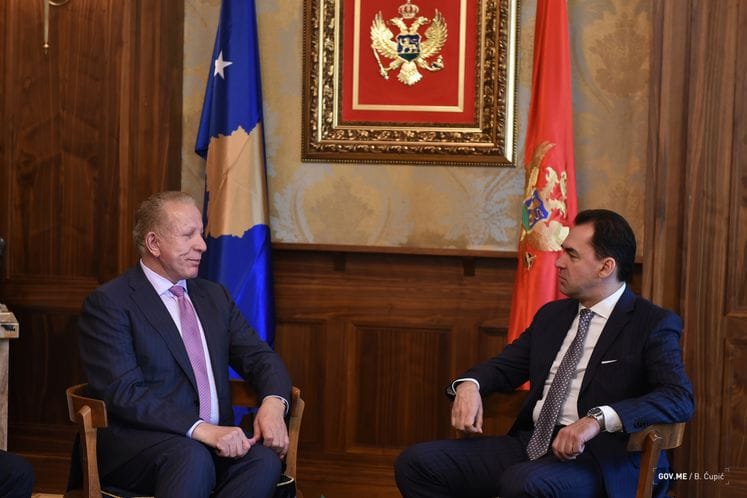 DPM Pažin, DPM Pacolli: Recognised space for further improvement of relations between Montenegro and Kosovo