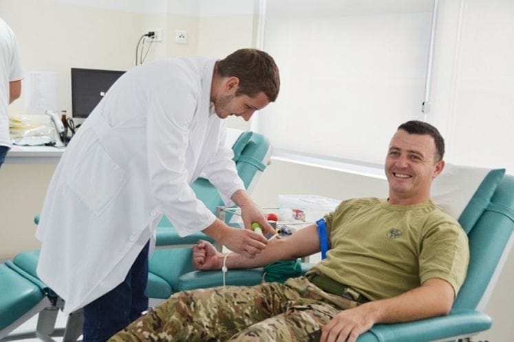 Pripadnici VCG dobrovoljno dali krv