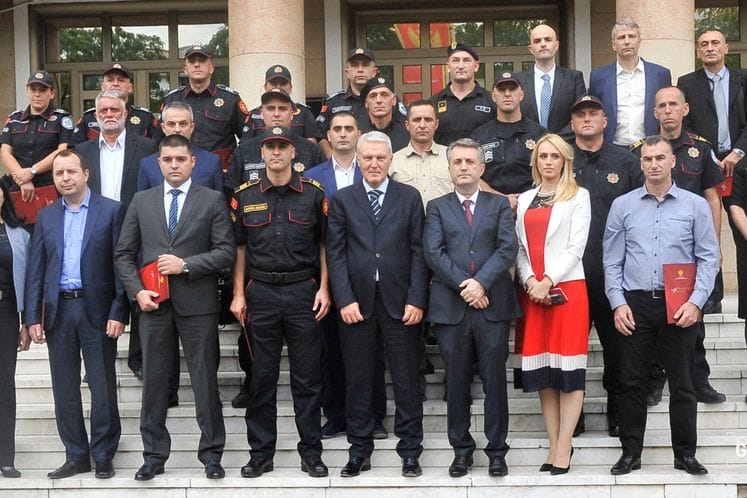 Uoči 2. oktobra upriličeni sastanci sa predstavnicima diplomatskog kora, medijima,civilnim sektorom, penzionisanim policijskim službenicima, Sindikatom i nagrađenim službenicima