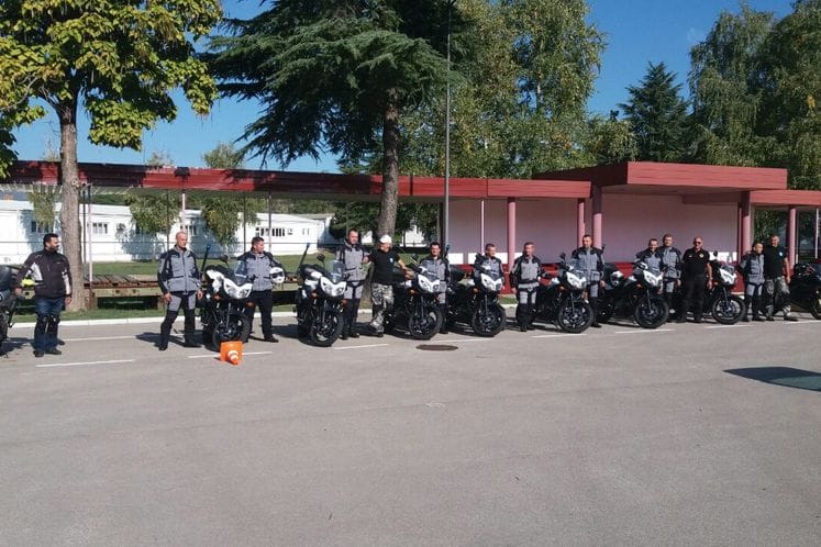 Održana obuka teorijske i praktične vožnje za motocikliste saobraćajne policije Uprave policije MUP-a