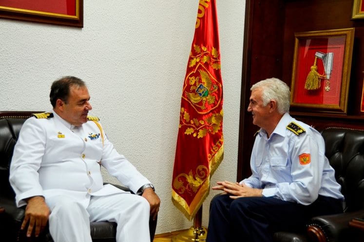 Novoimenovani izaslanik odbrane Republike Grčke, kbb Gavalas, u nastupnoj posjeti Ministarstvu odbrane