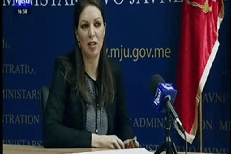 Gostovanje predstavnice Ministarstva javne uprave Zorice Vujović u emisiji "Uradi digitalno" TV Vijesti