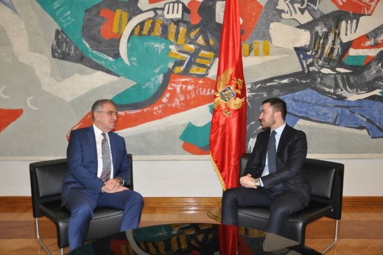 Ministar Bogdanović razgovarao sa ambasadorom Republike Turske Galipom