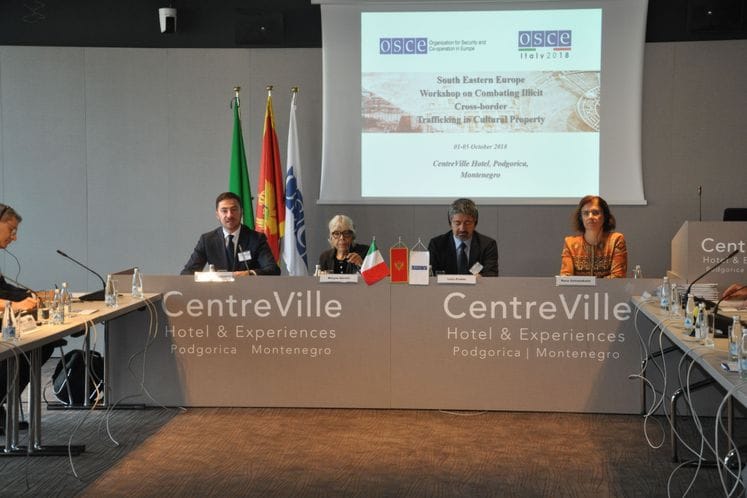 Ministar Bogdanović govorio na otvaranju Radionice o borbi protiv nelegalne trgovine kulturnim dobrima