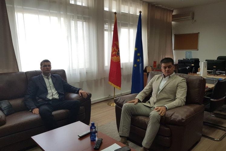 PREDSJEDNIK UDRUŽENJA CRNOGORACA LOVĆENCA POSJETIO UPRAVU ZA DIJASPORU