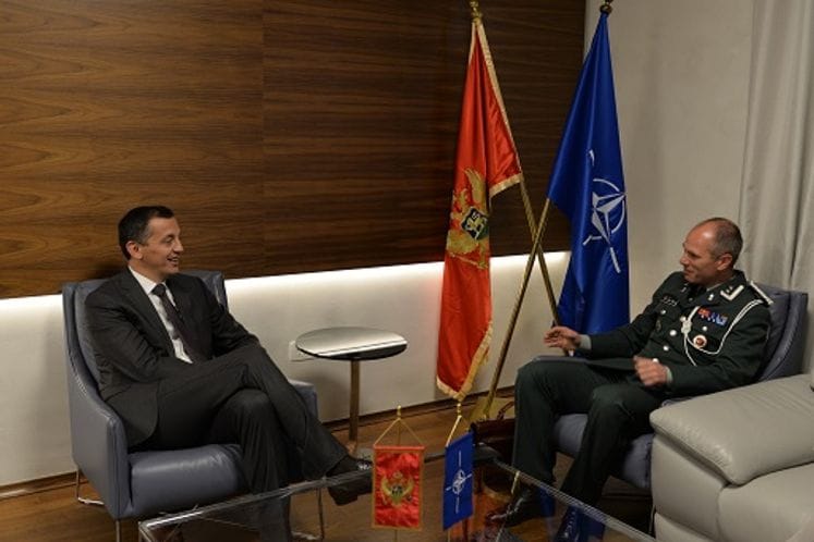 Izaslanik odbrane Kraljevine Norveške, potpukovnik Daltveit u nastupnoj posjeti Ministarstvu odbrane