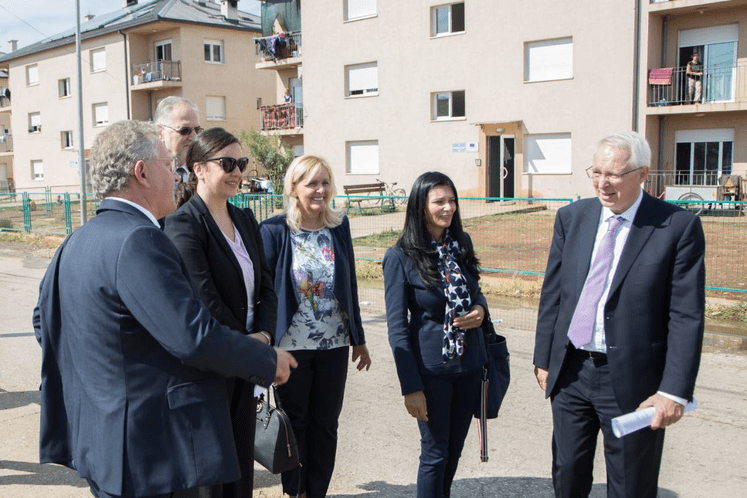 Guverner CEB-a Venzel posjetio korisnike RHP-a na Koniku u Glavnom gradu Podgorici