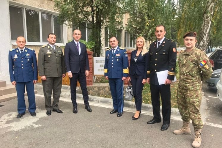 Delegacija Direktorata za ljudske resurse u posjeti kolegama Ministarstva odbrane Rumunije
