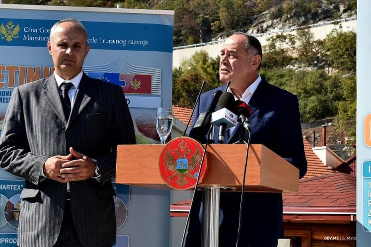 Potpredsjednik Simović u posjeti korisnicima IPARD podrške u Prijestonici: Čuvajući tradiciju pravimo dogovor za ovovremeni napredak privrede, Cetinja i Crne Gore