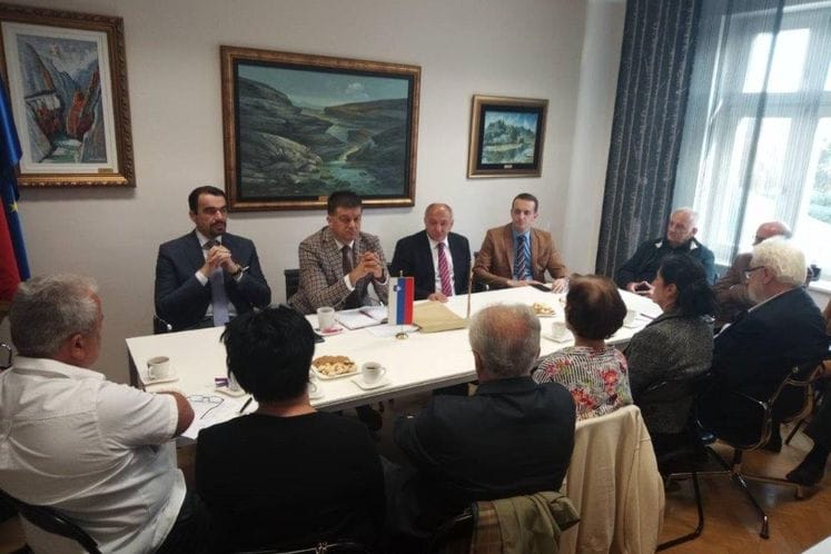 SASTANAK SA PREDSTAVNICIMA DIJASPORE U R. SLOVENIJI