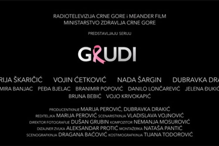 Ministarstvo zdravlja pokrovitelj serije "Grudi"