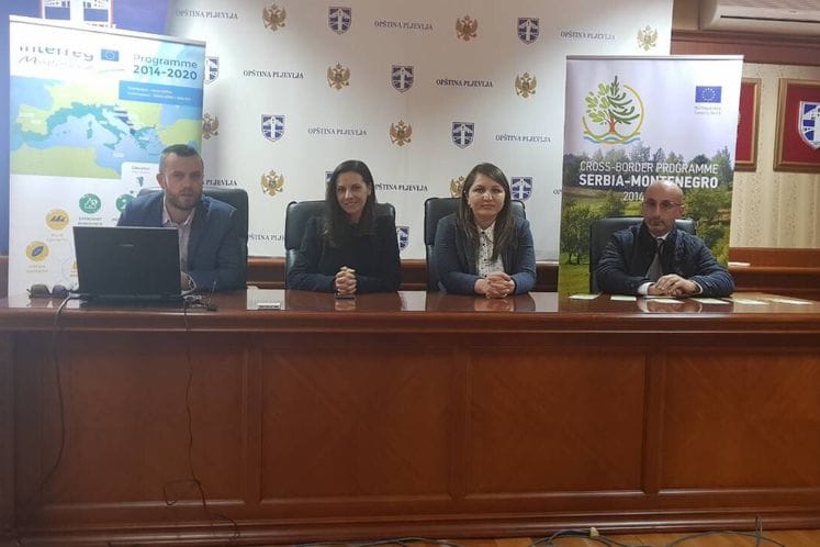 Predstavljene mogućnosti u okviru prekograničnog Programa Srbija- Crna Gora i Mediteranskog transnacionalnog programa