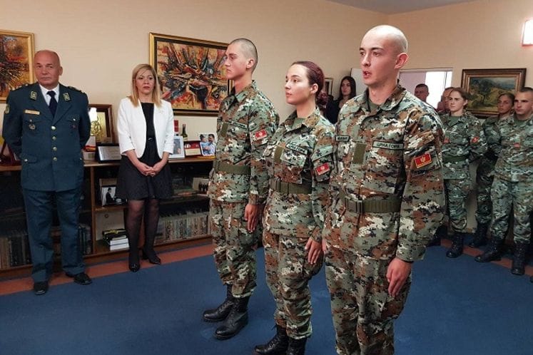 Skoplje: Troje crnogorskih kadeta sa Vojne akademije „General Mihailo Apostolski“ položili zakletvu