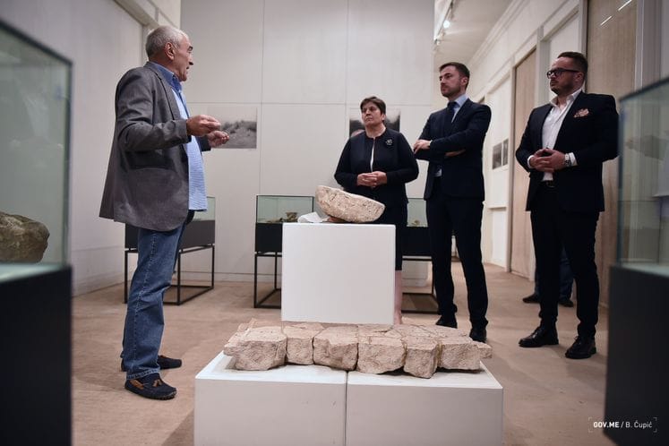 Ministar Bogdanović u Danilovgradu: Prioritet što skorija sanacija i valorizacija Zavičajnog muzeja