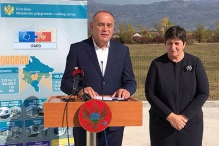 DPM Simović visits IPARD beneficiaries in Danilovgrad