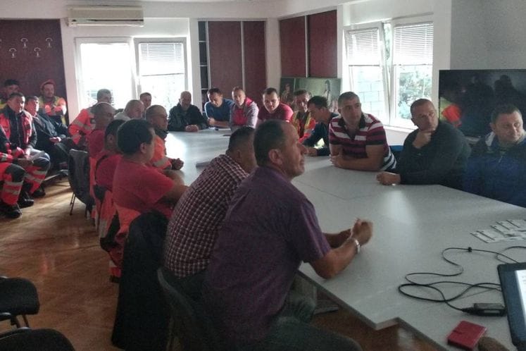 U okviru Evropske nedjelje zaštite i zdravlja na radu održana obuka korisnika sredstava za zaštitu bilja