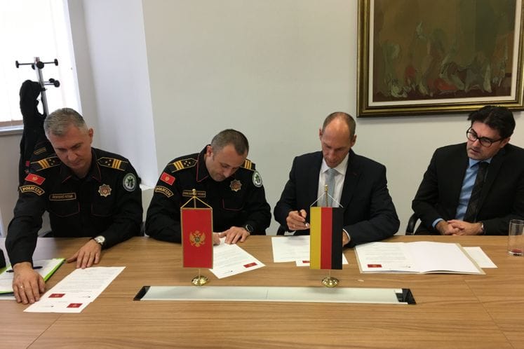 Partnerski odnos policija Crne Gore i Njemačke potvrđen donacijom najsavremenije opreme koju će koristiti naša granična policija u borbi protiv svih oblika prekograničnog kriminala